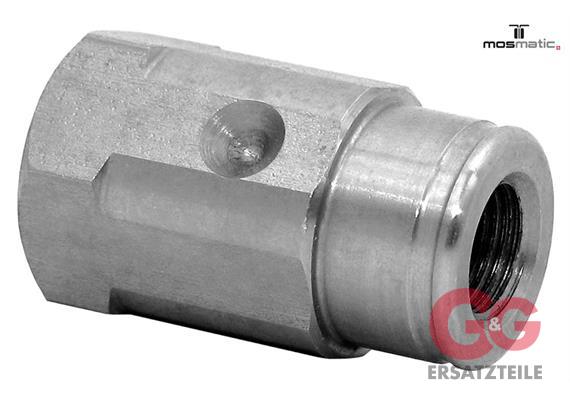 Düsenhalter mit Schnapp-Verschluß, rf LAZ G1/4"F 1/8"NPT-F