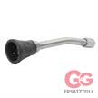 Düsenrohr 150 mm Edelstahl 1/4"IG : Düsenmutter K 15° abgewinkelt | Bild 2