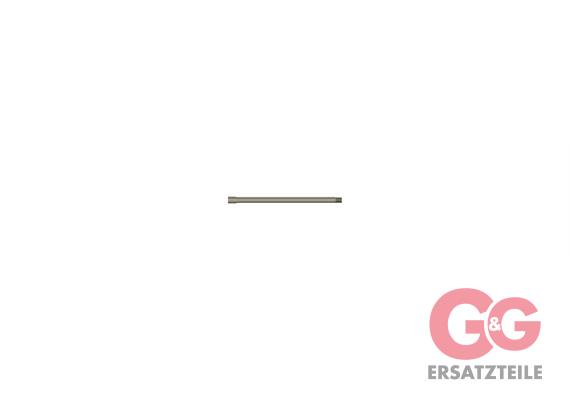 Düsenrohr 250 mm Edelstahl 1/4 IG-AG