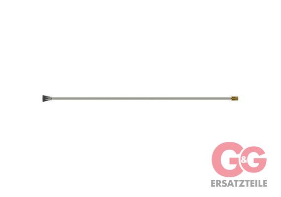 Düsenrohr 500 mm 1/4"IG-NPT : M22x1,5 AG Rohr Edelstahl