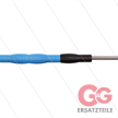 Düsenrohr "Iso88" - L=1000mm - gerade-Edelstahl - Handgriff L=400mm drehbar - schwarz/blau | Bild 2