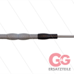 Düsenrohr "Iso88"- L=700mm - gerade - Edelstahl - Handgriff L=400mm drehbar - schwarz/grau | Bild 2