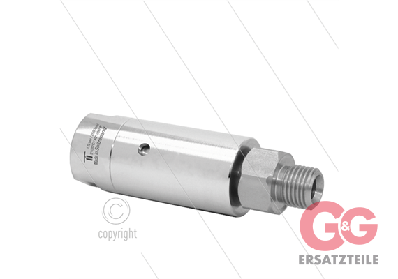 DXLI Drehgelenk - dreifach gelagert - 1/4" IG x 1/4" AG - 17