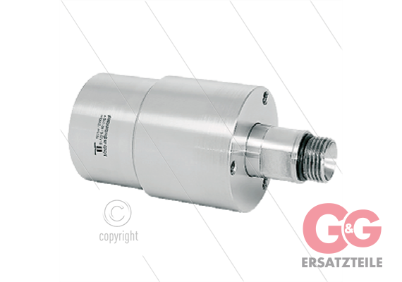 DXTI Drehgelenk - Vierfach gelagert - 1/2" IG x 1/2" AG - 170 Bar - NW12 - 2000 U/min