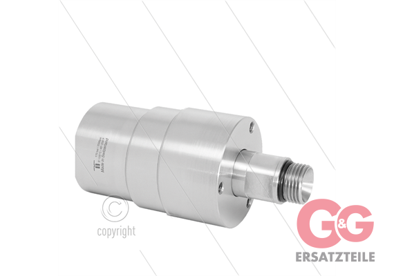 DXTI Drehgelenk - Vierfach gelagert - 3/8" IG x 3/8" AG - 170 Bar - NW6 - 2000 U/min