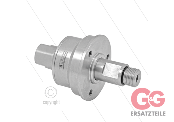 DYCI Drehgelenk - dreifach gelagert - 1/4" IG x 3/8" AG - 35