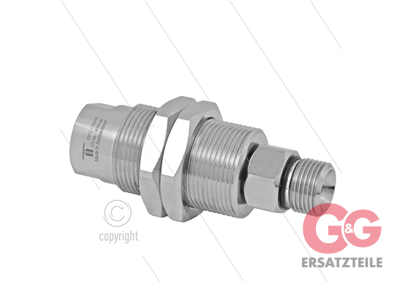 DYG Drehgelenk - dreifach gelagert - 3/8" IG x 3/8 " AG - 275 Bar - NW6 - 2000 U/min