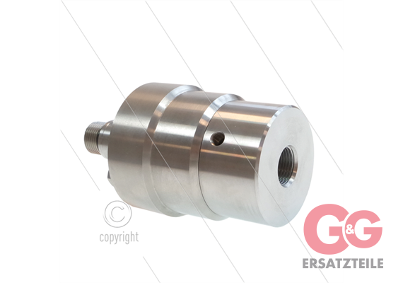 DYT Drehgelenk - vierfach gelagert - 3/8" IG x 3/8" AG - 350 Bar - NW6 - 2000 U/min