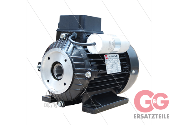 E-Motor 2,2 kW - 230V - Ø24mm Hohlwelle - IEC 100 - Serie E1