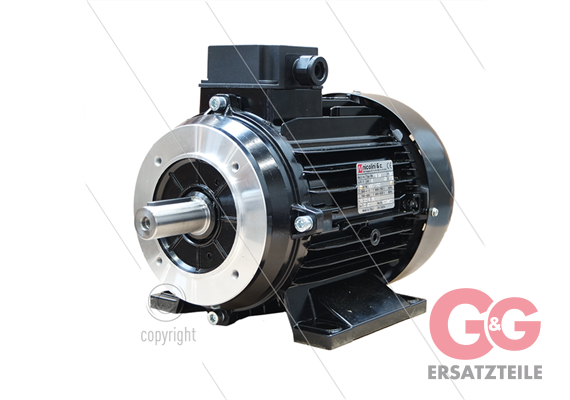 E-Motor 5.5 kW - 400/690V - Ø28mm Welle - B3/B14 (Flansch 110x130x160) - IEC 112 - Flansch