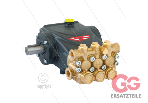 E2B2014L Hochdruckpumpe - 14 l/min - 200 Bar - 1450 U/min -5,37 kW - Welle L - Serie 58 E2