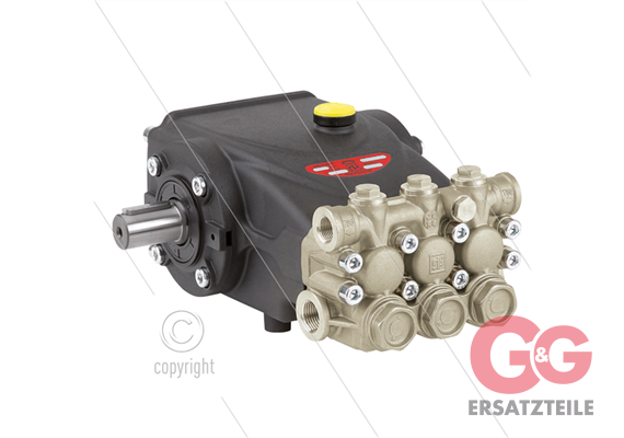 E3B2515L Hochdruckpumpe - 15 l/min - 250 Bar - 1450 U/min - 7,13 kW - Welle L