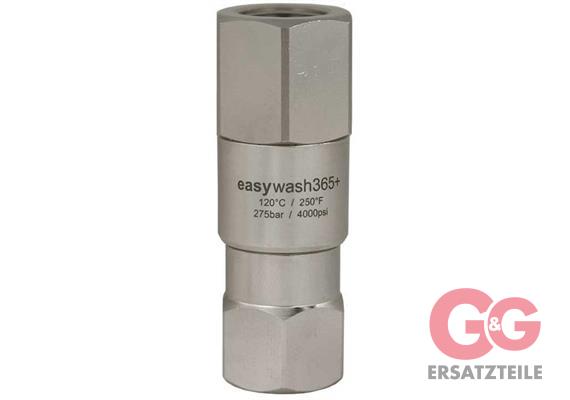 easywash365+ 3/8"IG : 3/8"IG 275 bar 25 Stk. Messing vernickelt