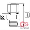 EG 12L(ÜM18x1,5) R3/8"AG Edelstahl | Bild 2