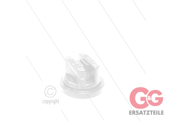 EG-Düse für Chemie-Pistole - Kunststoff- 110.08 - Ø1,8mm - max 15 bar - weiß