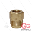 EG-Düsenmuffe - Messing - 1/4" IG x M18x1,5 AG - inkl. O-Ring - für Düsenschutz 119063 | Bild 2