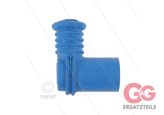 Elektrodenstopfen - Tecno.mec - blau