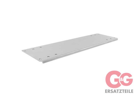Erweiterungsplatte Fahrwagen für Schlauchaufroller Edelstahl