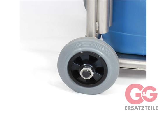 Fahrwagen für Injektor / Schlauchtrommel Edelstahl