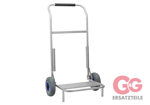 Fahrwagen für Schlauchaufroller ST-71 + STKI 20+40 Edelstahl Luftbereift