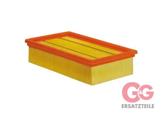 Faltenfilter 239x140x56 Papier