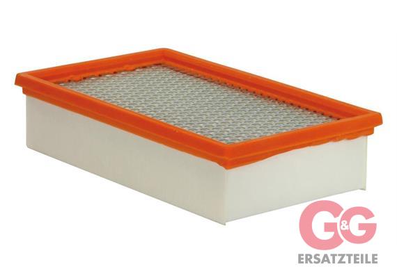 Faltenfilter 239x140x56 PES-Vlies  Staubklasse M, verstärkte Ausführung
