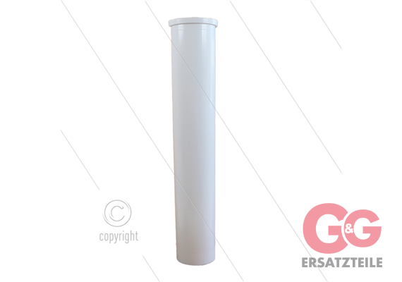 Filtertasse 20" - weiß - H=500mm