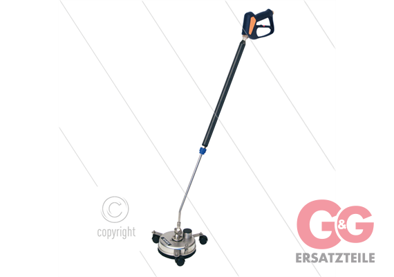 FL-AER200 - Flächenreiniger mit Absaugfunktion (Ø50mm) - Ø200mm - 275 Bar - max 120°C