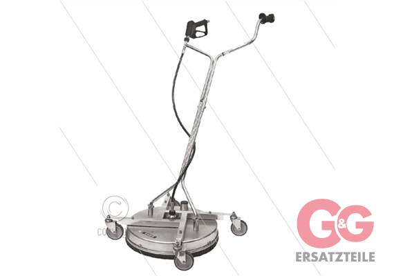 FL-AH520 - Flächenreiniger mit Absaugfunktion (Ø50mm) - Ø520mm - 350 Bar - max 120°C