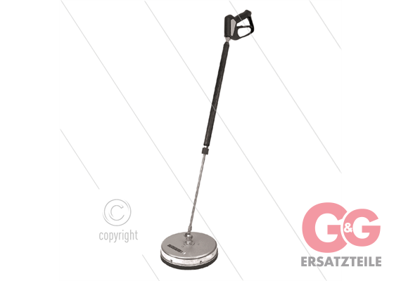 FL-EG300 - Flächenreiniger - Ø300mm - 275 Bar - max 120°C - 3/8" IG