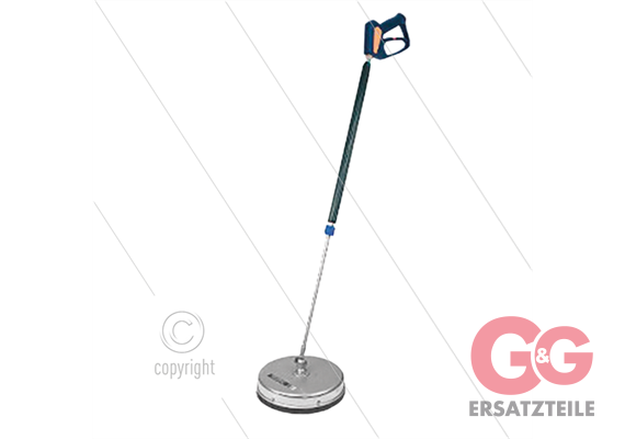 FL-EG410 - Flächenreiniger - Ø410mm - 275 Bar - max 120°C - 3/8" IG
