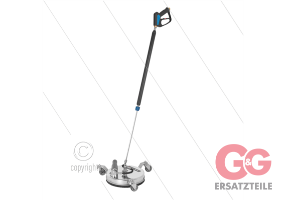 FL-SAR - Flächenreiniger mit Venturiabsaugung (Ø40mm) - Ø300mm - 275 Bar - max 120°C