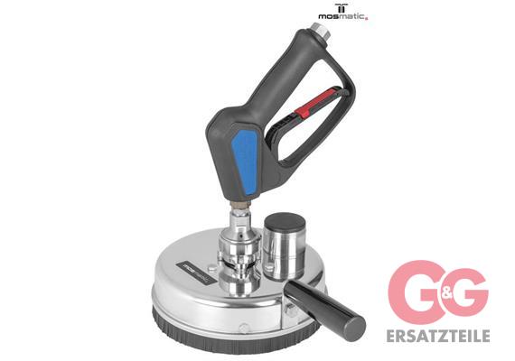 Flächenreiniger-ABB-Air mit Pistole+Düsen FL-ABB ø200 G3/8"F (G1/4", 1/8") 350bar