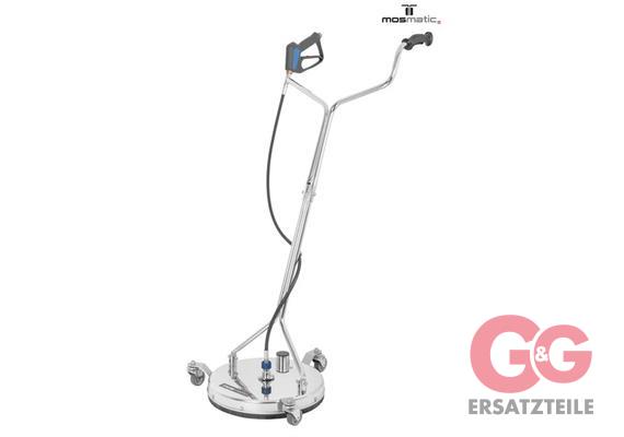 Flächenreiniger-Air-Eco-Roller mit Pistole+Düsen FL-AER ø410 G3/8"F(M22) out:1/8" 275bar