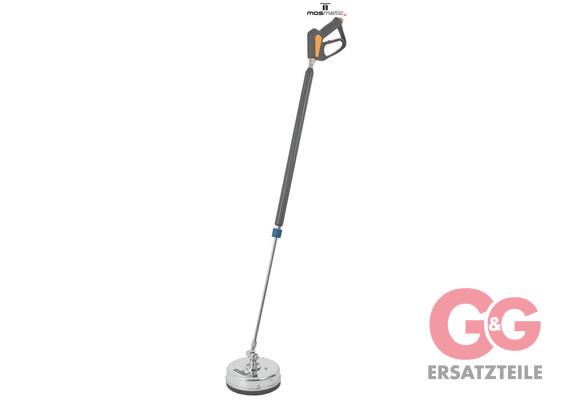 Flächenreiniger-E-Gleiter mit Pistole+Düsen FL-EG ø200 G3/8"F (M22,1/8") 275bar