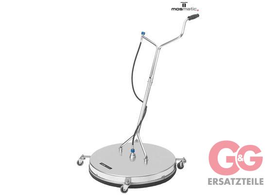 Flächenreiniger-Roller ohne Pistole+Düsen FL-RY ø750 G1/4"-M (M22, 1/8") 500bar