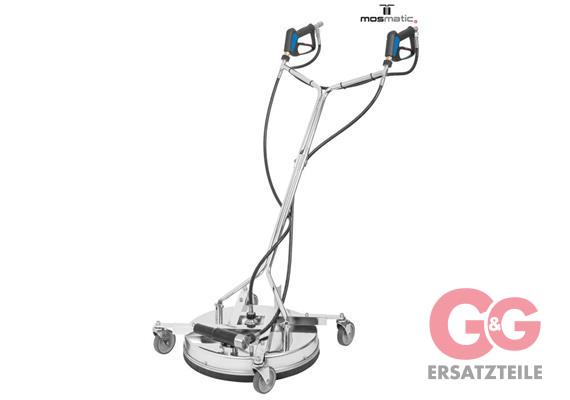 Flächenreiniger-SAR mit Radaufhängung FL-SAR ø520 G3/8"F 2x1/8"NF 350bar