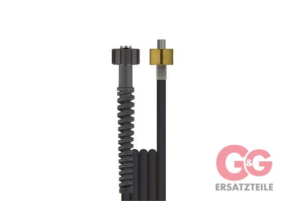 flexy® DN06 300 bar 10 M. DKO 22x1,5 : ÜM 22 KR für Schlauchtrommel