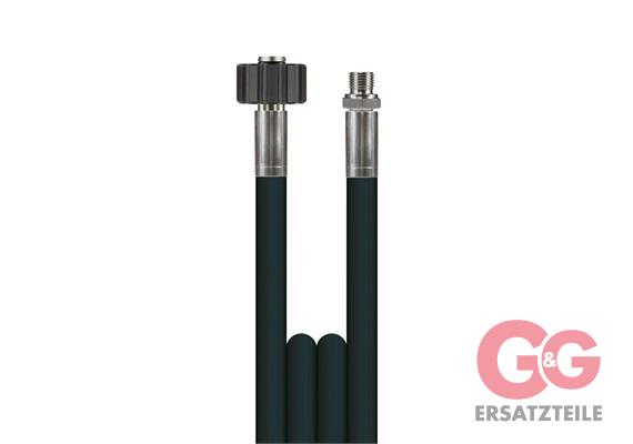 flexy® DN06 500 bar 10 M. DKO 22x1,5 : 1/4"AG glatte Decke. Armaturen kpl. aus Edelstahl