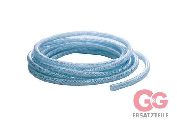 Gewebeschlauch 8x3 klar Meterware
