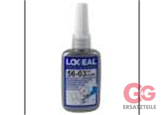 Gewindedichtung 56.03 blau 50 ml 150°C Mittelfest als Ersatz für PTFE-Bänder und Hanf