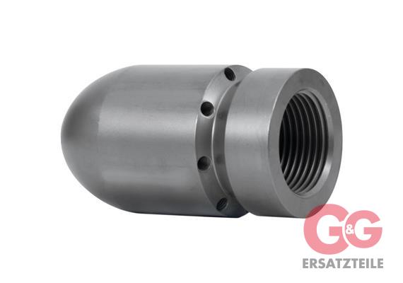 Granat-30° 1"IG mit Frontbohrung D=390 1 x vorn, 8 x hinten