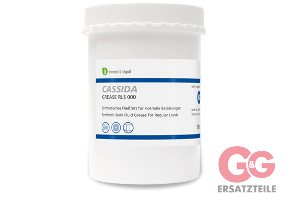 GREASE RLS 000 Schmierfett für die Lebensmittelindustrie 900 g-Dose