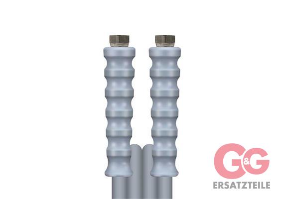 greyflex NW08 250 bar 20 M. DKR3/8:AGR3/8  glatte Decke. Armaturen kpl. aus Edelstahl