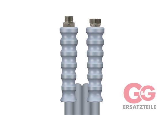 greyflex NW08 250 bar 25 M. DKR3/8:AGR3/8  glatte Decke. Armaturen kpl. aus Edelstahl