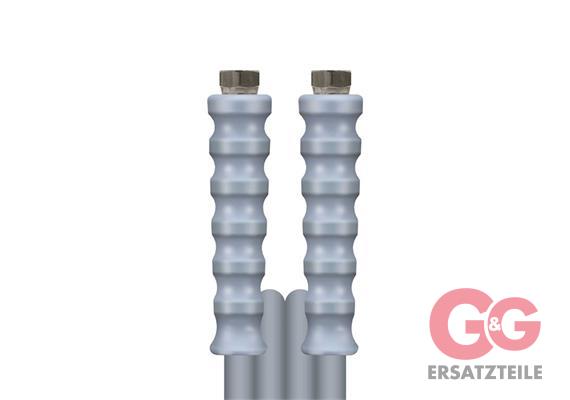 greyflex NW08 250 bar 30 M. DKR3/8:AGR3/8  glatte Decke. Armaturen kpl. aus Edelstahl