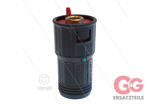 GS3 - dreiwege Düsenschutz - 0.060 - 220 Bar - 40 l/min - max 80°C - ND-Düse 40-200 - 1/4"