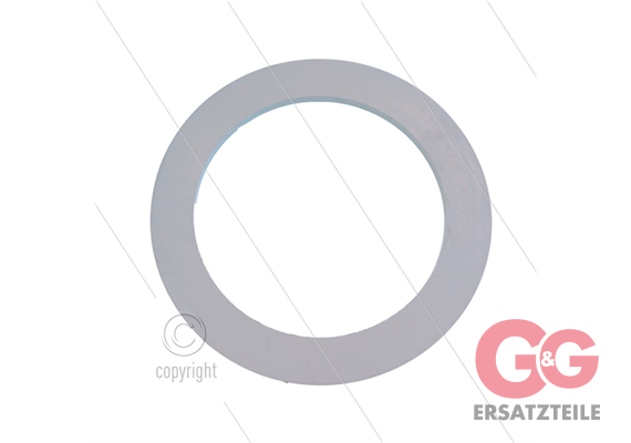 Gummiring zum abdichten und erhöhen der Saugertürbinen Ø144m