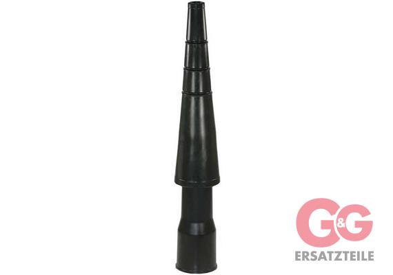 Gummisaugrohr 45 mm, System 40