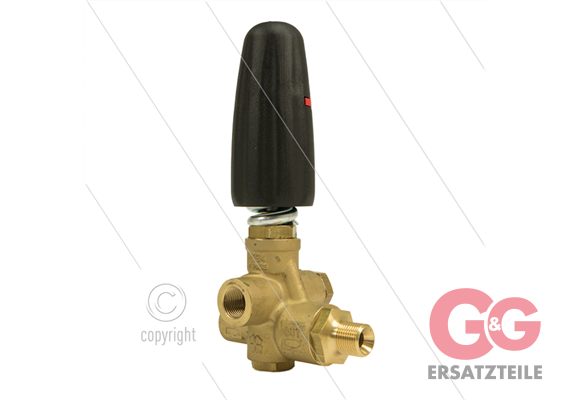 H284 Druckregelventil - 280 Bar - 8 bis 41 l/min - max 90°C - Eingang: 3/8" IG - Ausgang: